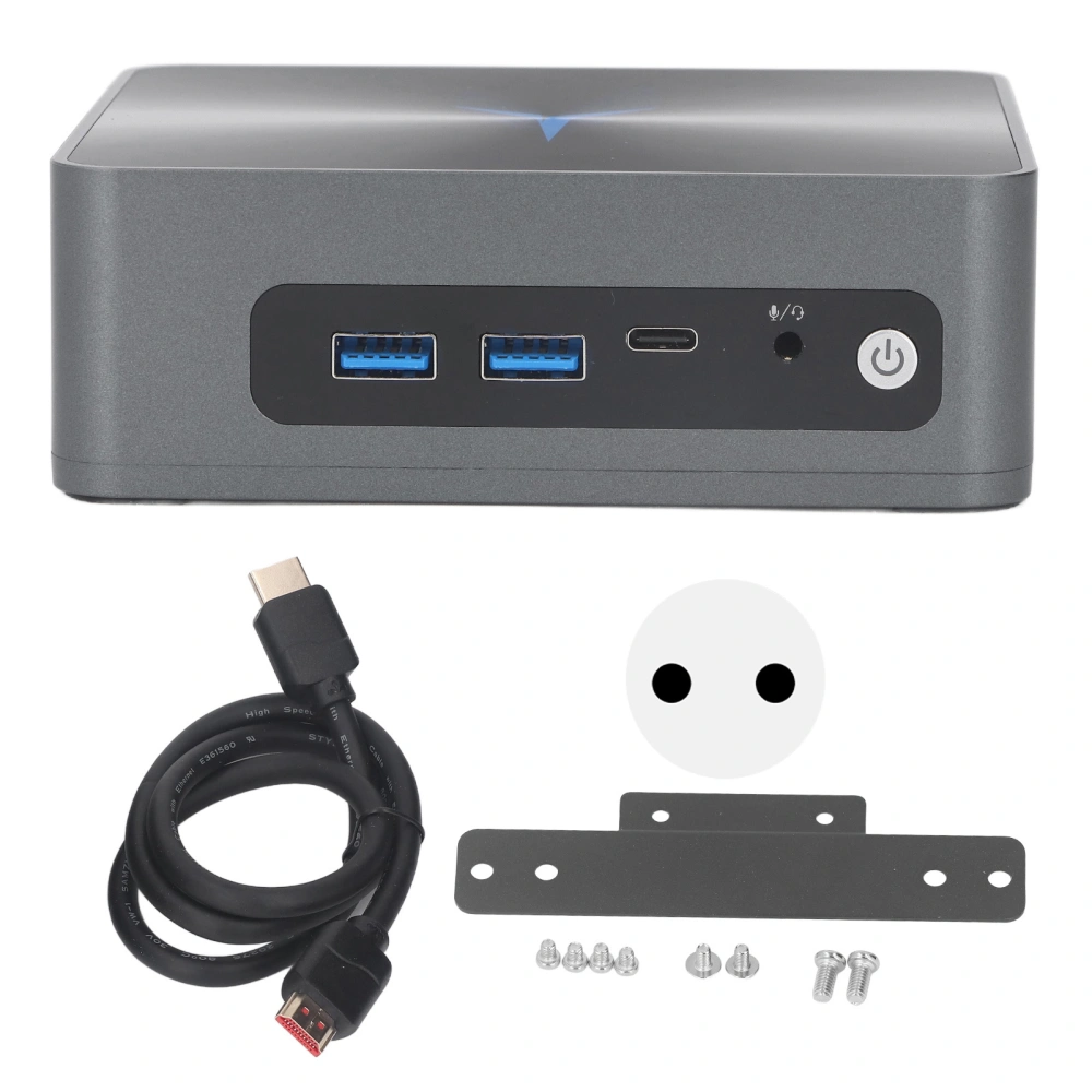 I5 10310U Mini PC 4 Core 8 Threads 16G DDR4 512G M.2 SSD 4K Type C USB3.1 WiFi 5 BT5.0 Mini Computer AC100‑240V