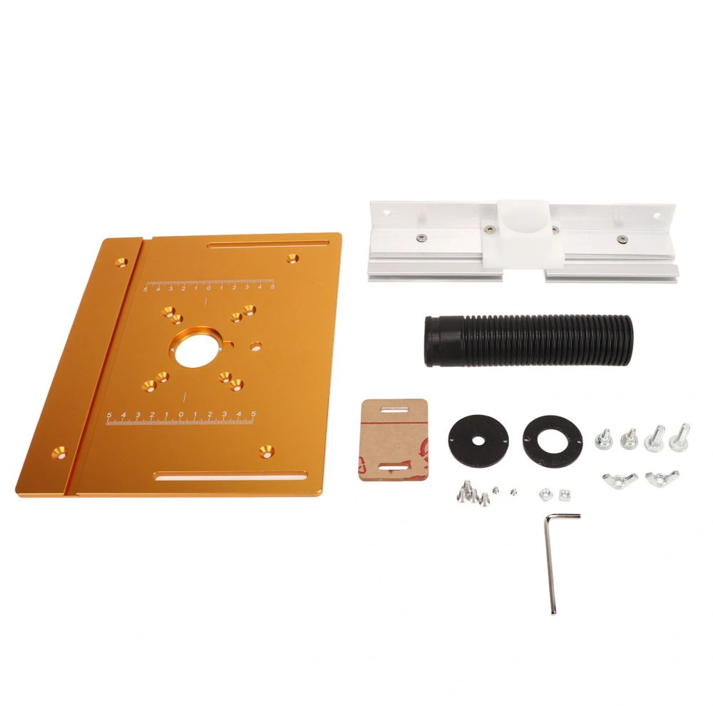 Router Table Insert Plate Wood Milling Flip Board Woodworking Trimming Engraving Auxiliary Tool