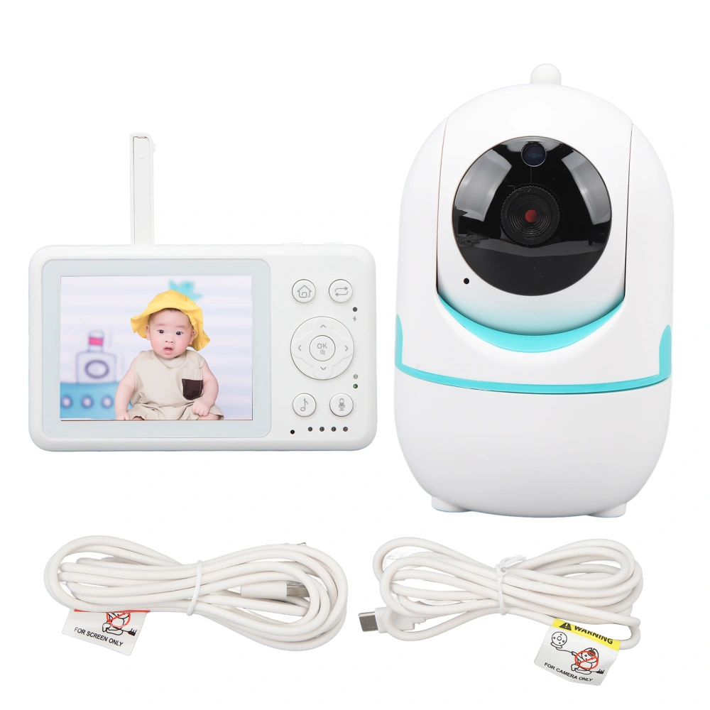 WiFi Camera Baby Monitor Camera 3.2in Display Night Vision 2 Way Audio for Home Bedroom