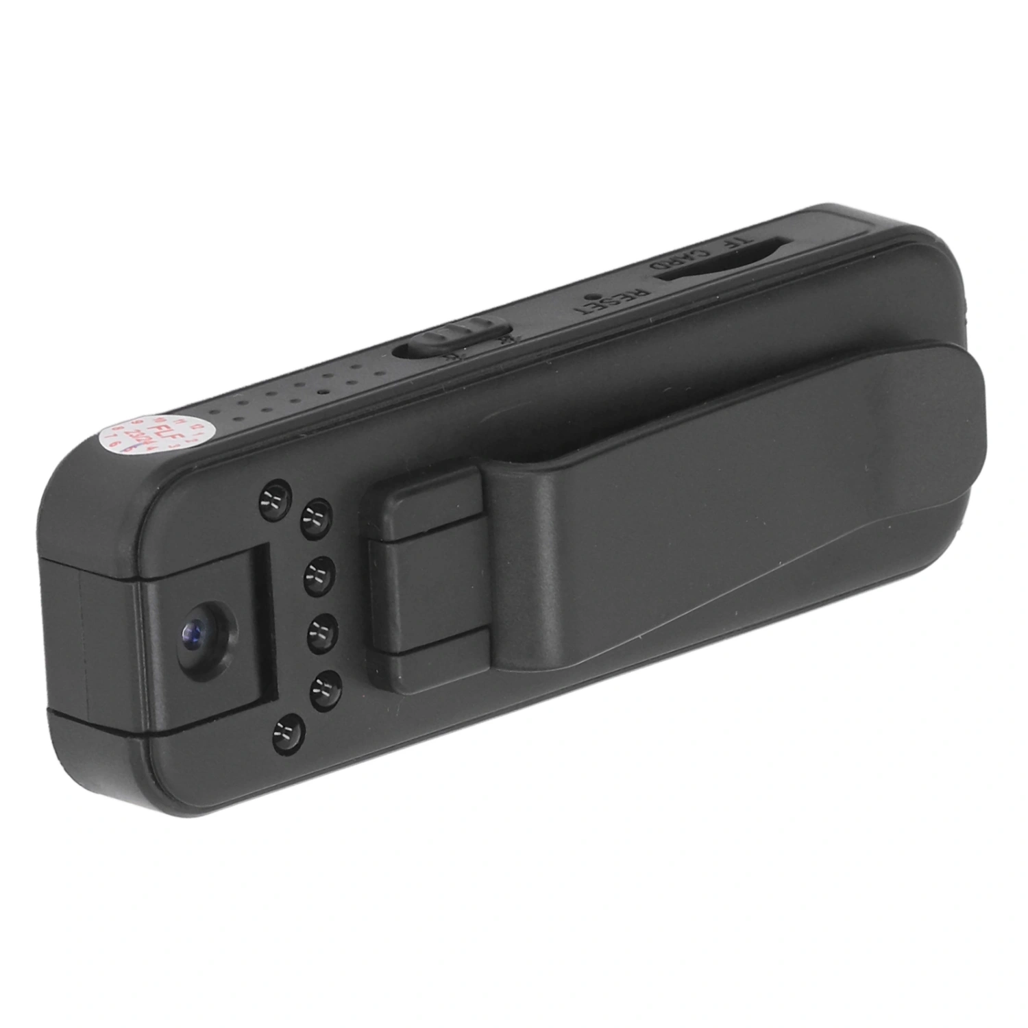 Daily Video Recorder 1080P HD Night Visual Body Video Cam Back Clip Type Rotatable Lens
