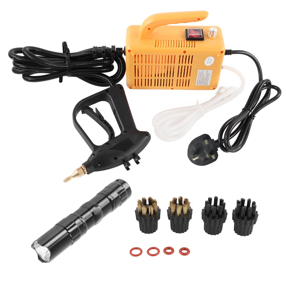 1700W Steam Cleaner High Temperature High Pressure Steam Cleaning Machine for Kitchen Bathroom Car UK Plug 220V