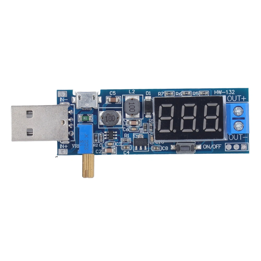 USB Power Supply Module DC3.5‑12V to DC1.2‑24V Buck Boost Voltage Regulator Converter Module