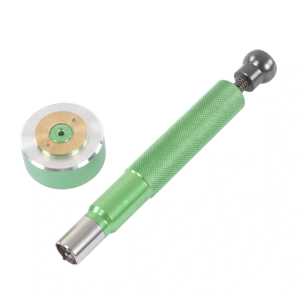 Green Watch Repair Tool Aluminum Alloy Watch Movement Bearing Opener for DIY Maintenance