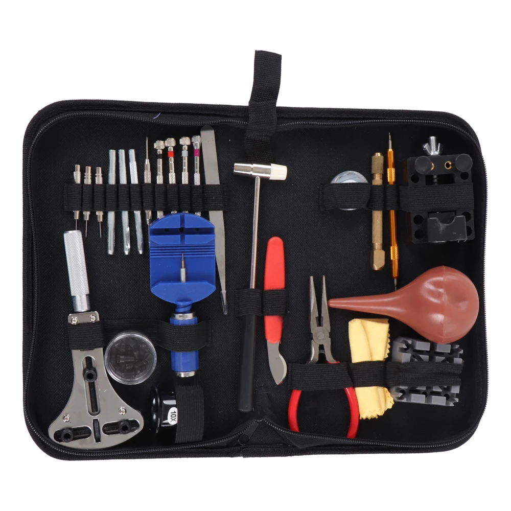 Watch Repair Kit Battery Replacement Tool Kit Watch Link Removal Tool Kit Case Opener