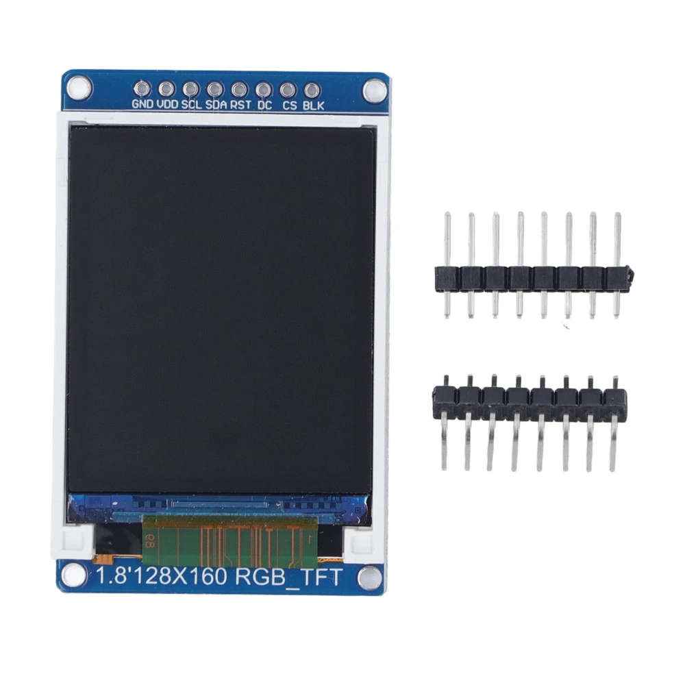 1.8 Inch TFT LCD Display for ST7735 Chip IPS Port 128x160P HD Full Color Display Screen 3.3V