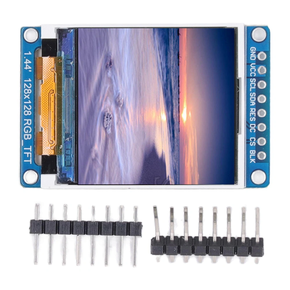 1.44in TFT LCD Display Module ST7735 Chip IPS Interface 128x128 Wide Viewing Angle HD LCD Display Screen