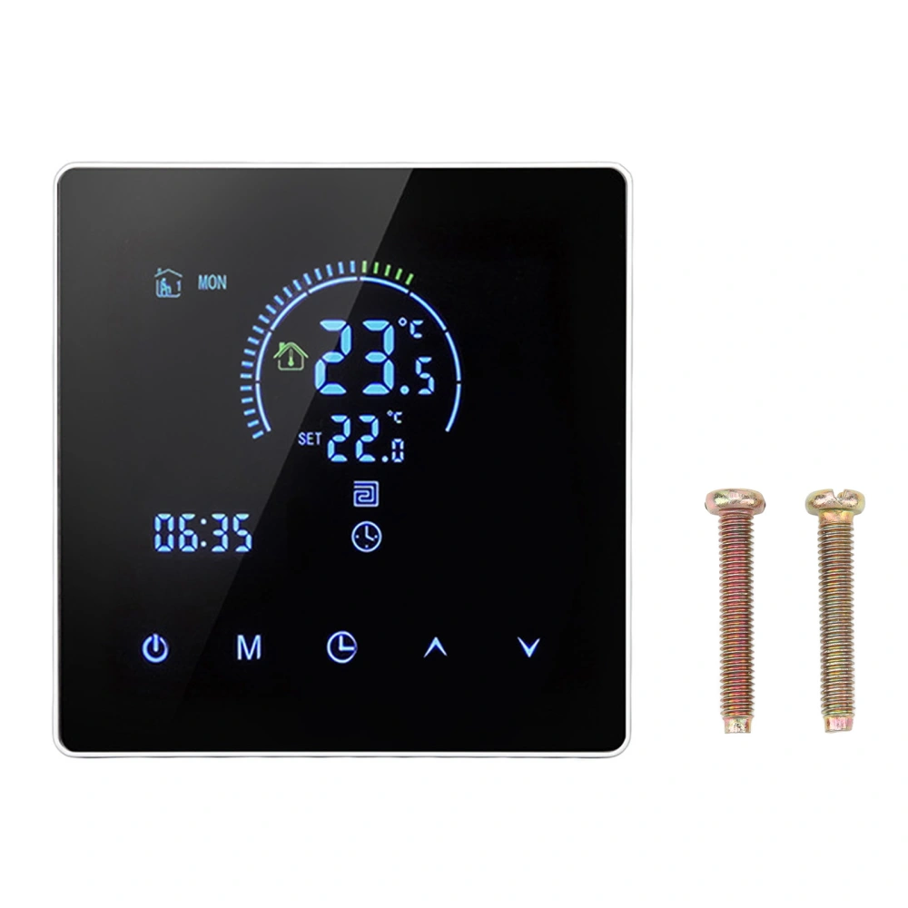 3500W Maximum Temperature Controller 5‑60℃ Setting LCD Digital Remote APP Control Thermostat for Tuya AC90V‑240V WIFI Type