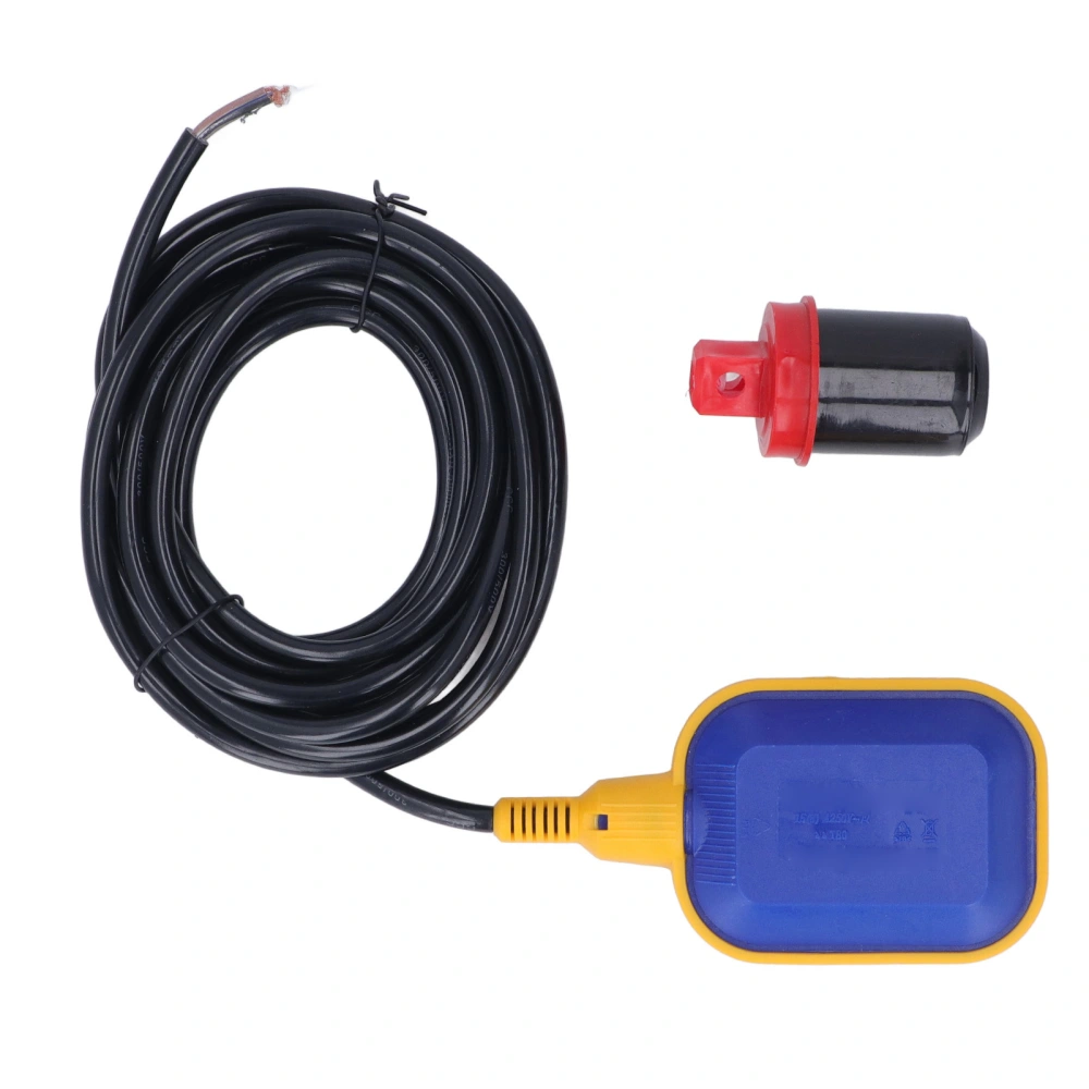 Water Level Float Switch Automatic Control Liquid Level Controller Switch for Sump Pump Water Tank 250‑380V 4m Cable