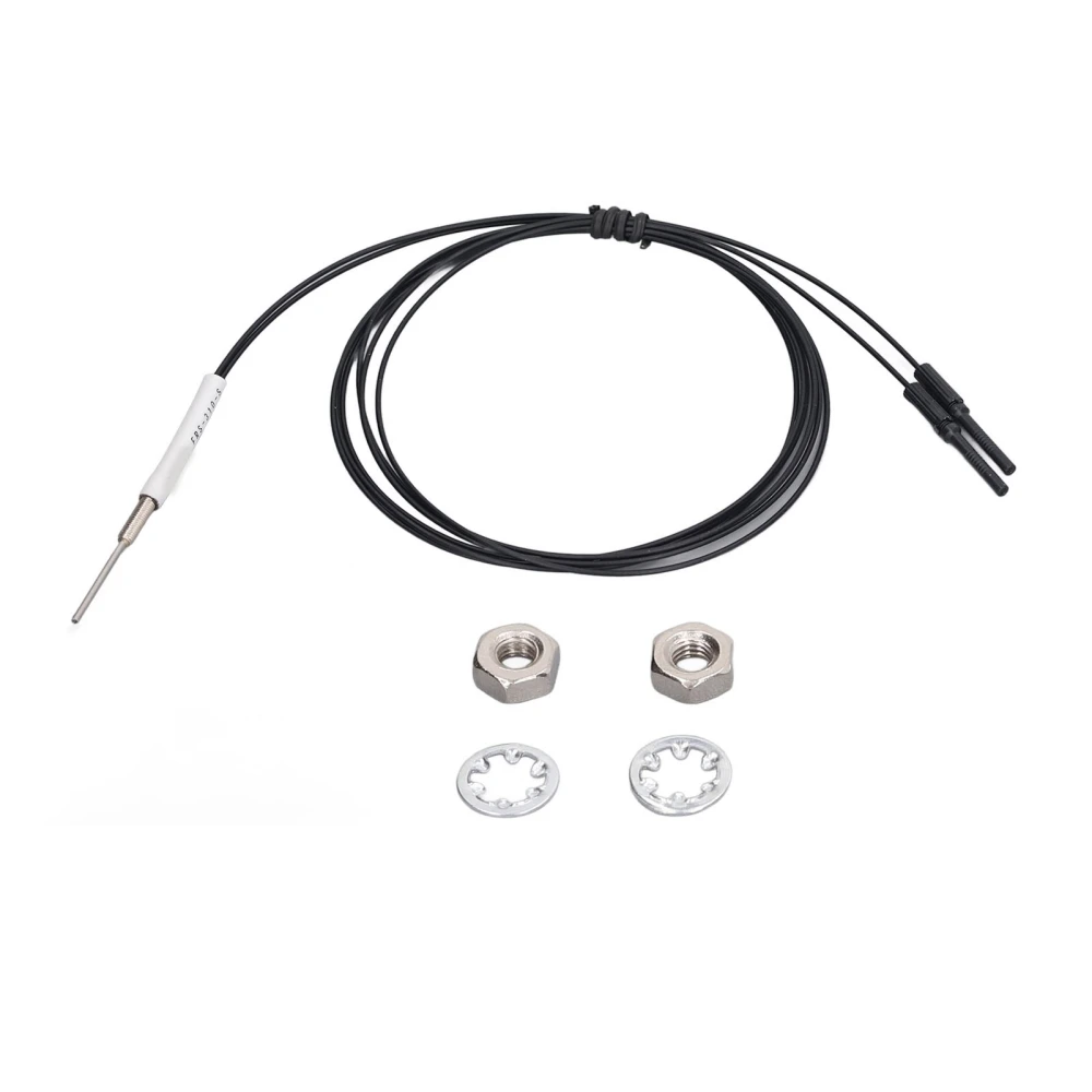 Fiber Optic Sensor Diffuse Reflection Digital Optical Cable Probe Photoelectric Sensing Probe 1 Meter