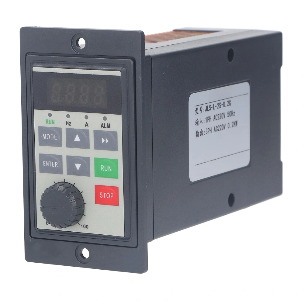 Variable Frequency Drive Mini VFD Inverter Converter Transformer 0.2KW 1 Phase Input 3 Phase Output