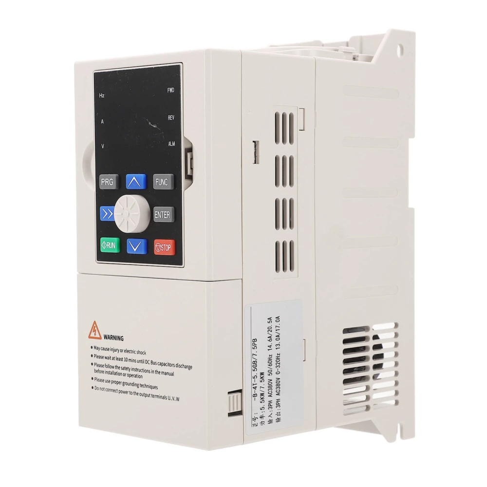 Variable Frequency Inverter 3 Phase AC380V Input Output Frequency Drive Vector Control Converter 5.5KW 7.5KW