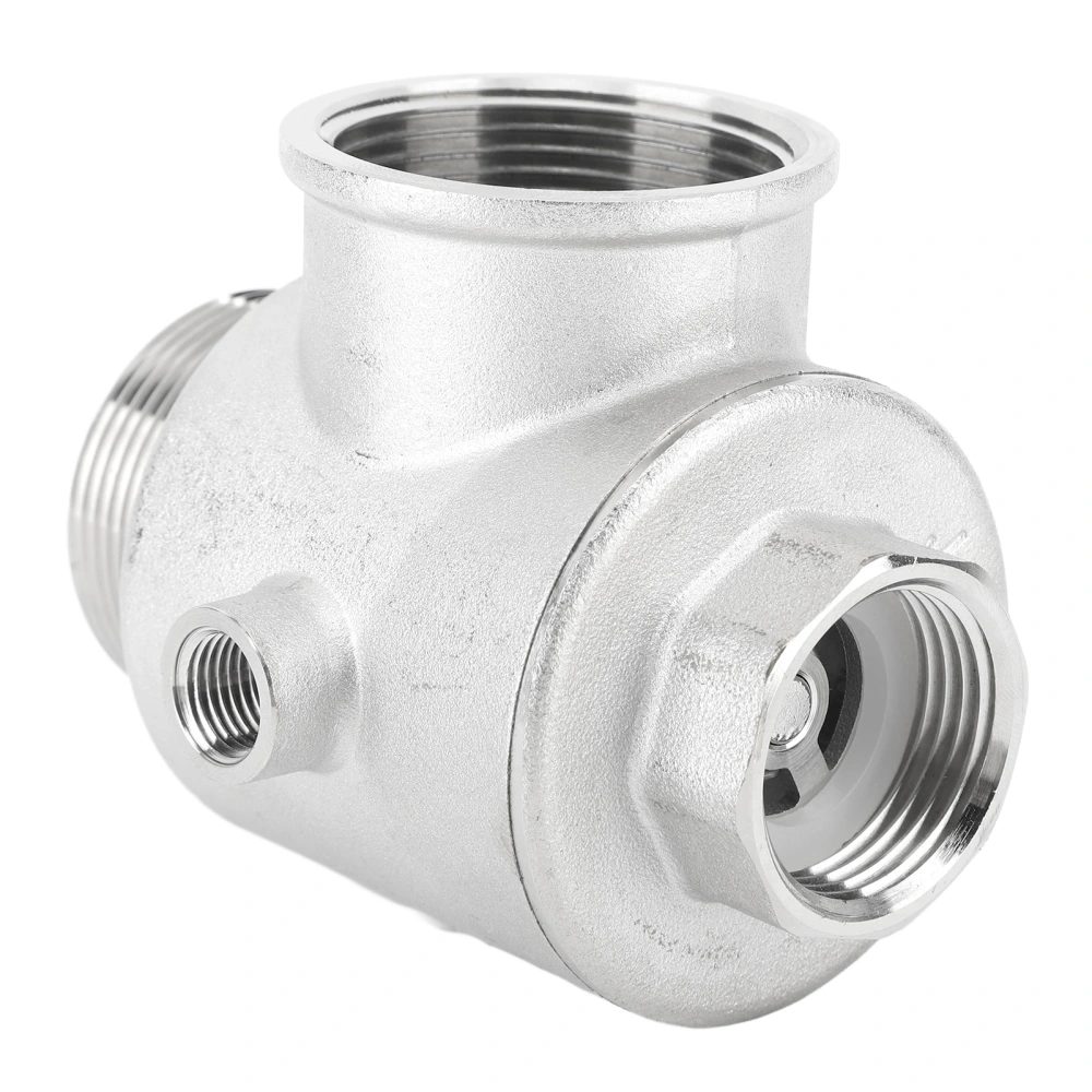 Water Pump Check Valve 5 Way Aluminum Alloy DN40 16MPa High Pressure Spring Loaded Check Valve