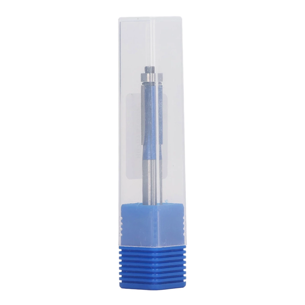 Flush Trim Router Bit 1/4in Shank Carbide Top Bearing Trimming Chamfering Woodworking Tool Flash Silver Blue