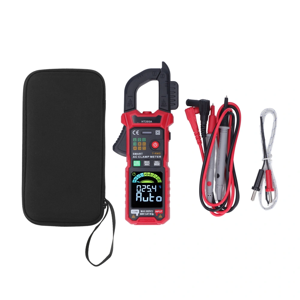 Digital Clamp Meter NVC LED Anti Burn Multifunctional Multimeter Clamp Current Voltage Tester