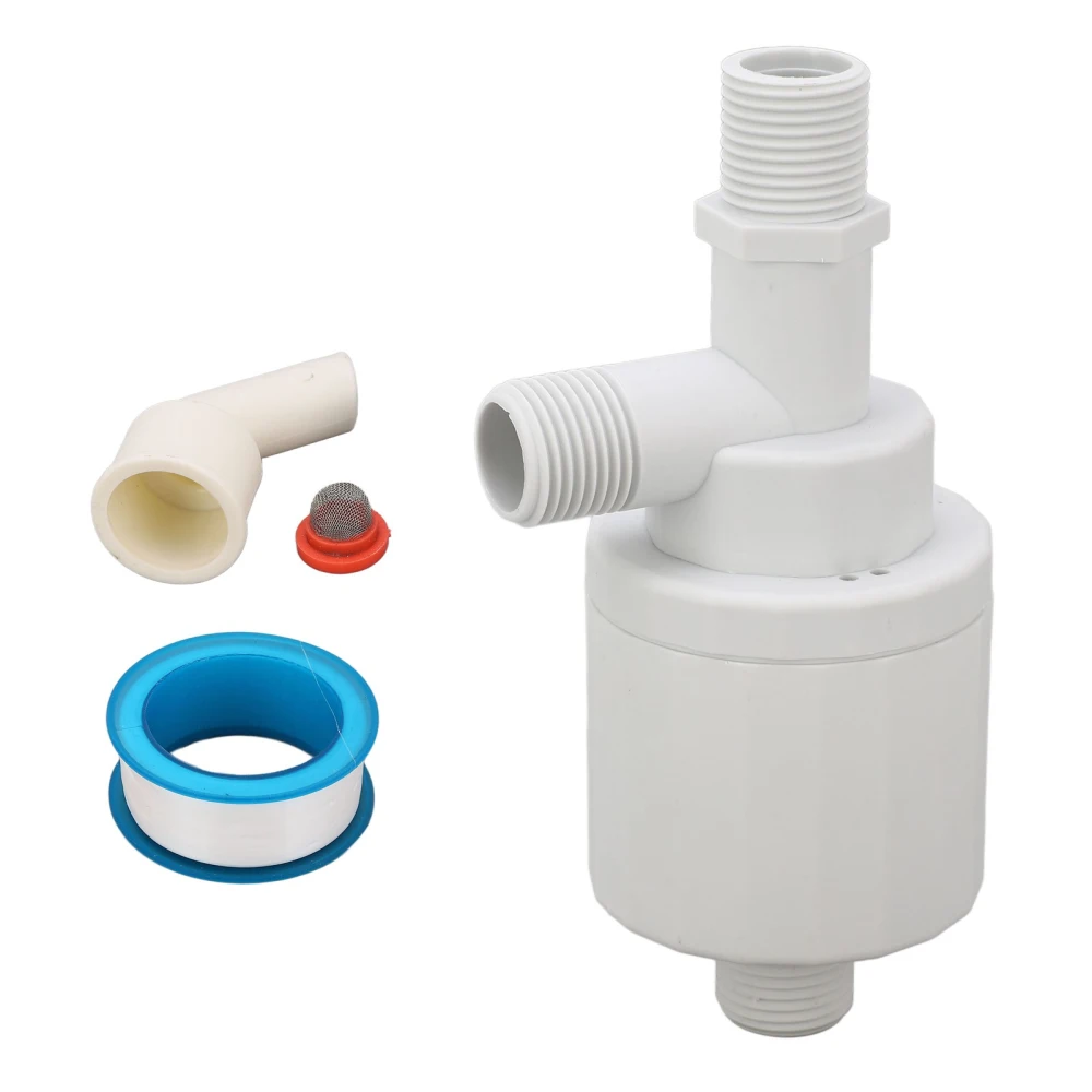 Float Valve DN15 1/2in Top Inlet Auto Filling Water Level Control Float Ball Valve for Pool