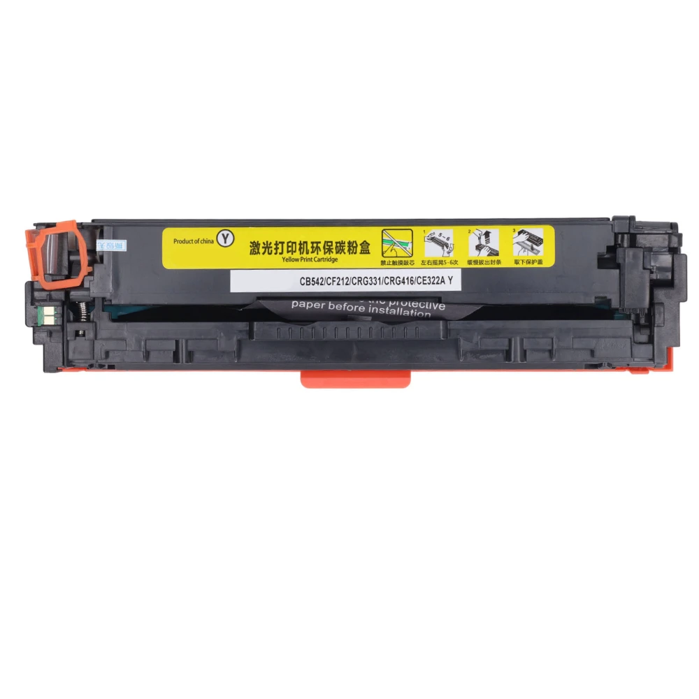 125A Yellow Toner Cartridge CB542A for HP Color Laserjet CP1215 CP1518ni CM1312nfi CM1312 CP1515n CP1525nw M251 Printer