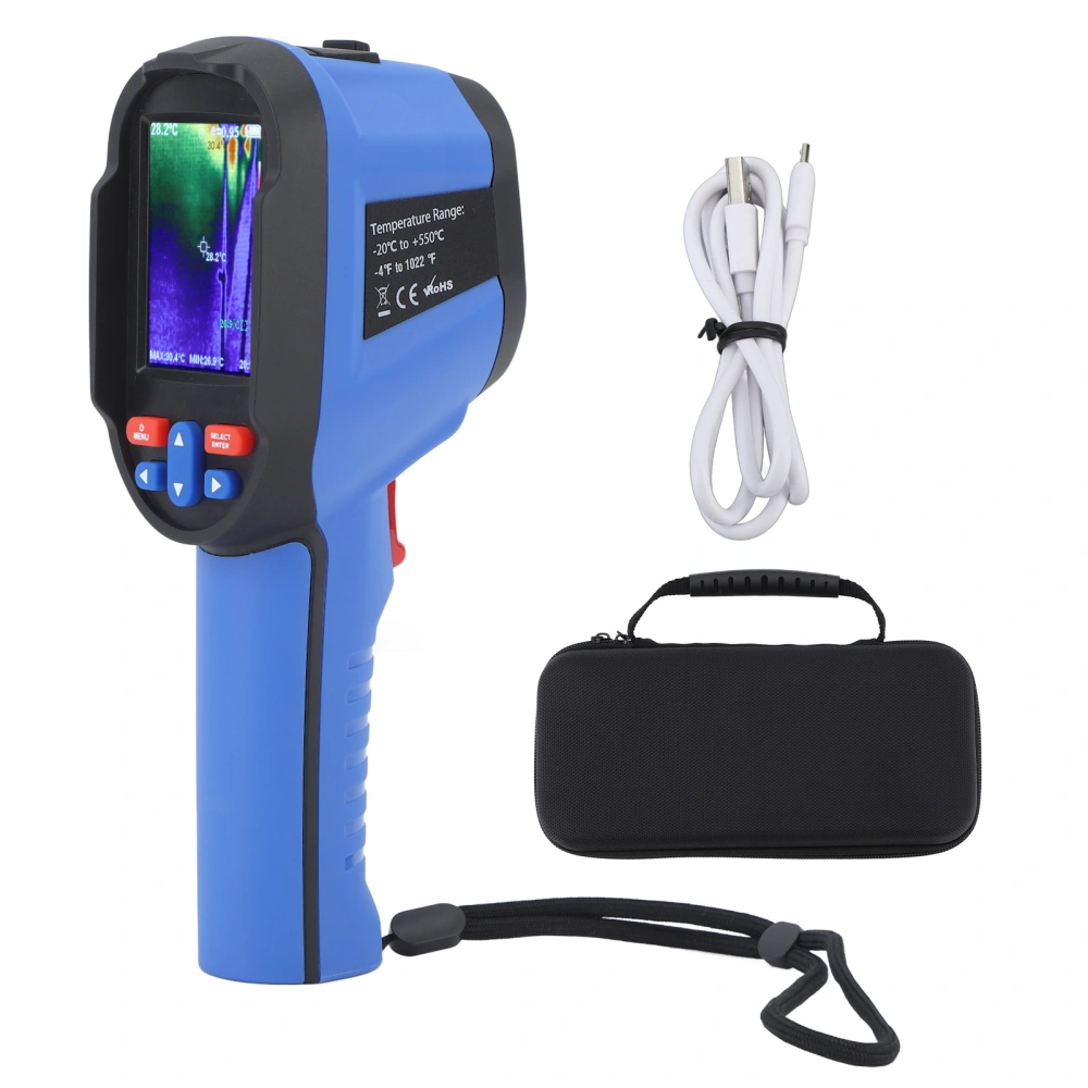 Infrared Thermal Imager 2.8 Inch TFT Color Screen 160x120 Resolution 35x27 Degree Viewing IR Thermal Imaging Camera