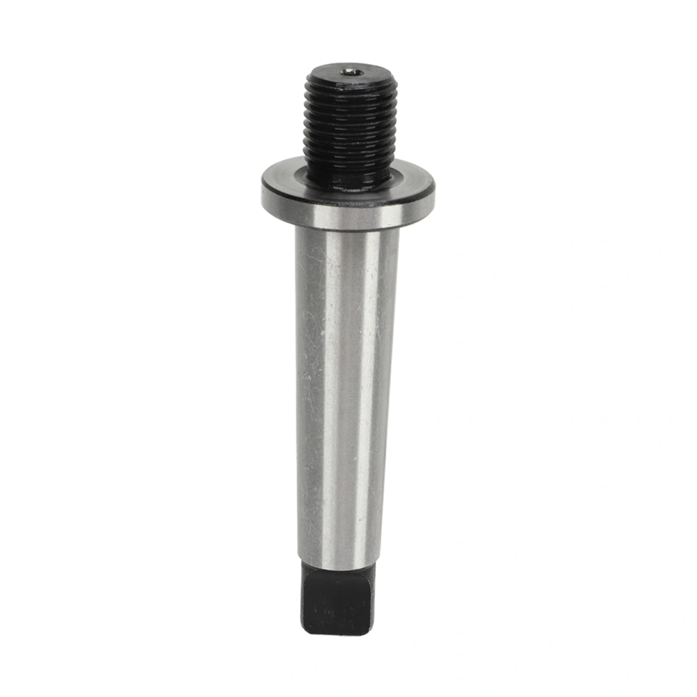 MT2‑5/8‑16 Dril Chuck Arbor Manganese Steel Hardened Morse Taper Flat Tail Thread Drill Adapter