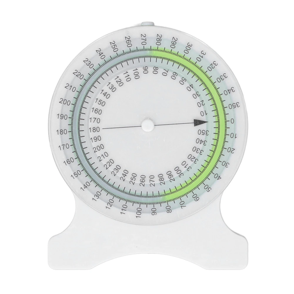 Inclinometer Gauge for Physical Therapy Non Leak Bubble Accurate Measurements for Students Professionals Green