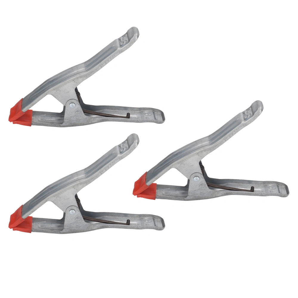 3PCS 9 Inch Spring Clamps Iron Galvanizing A Shape Woodworking Clip for Water Pipe Wooden Board