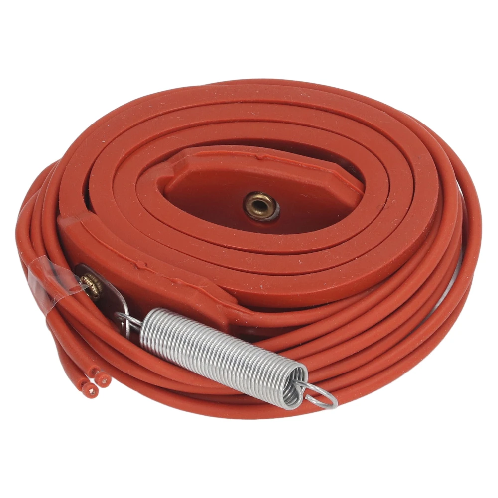 Silicone Heater Strip 28W 15x430mm Anti Freezing Defrosting Pipe Heating Cable for Air Conditioning Compressor AC220V