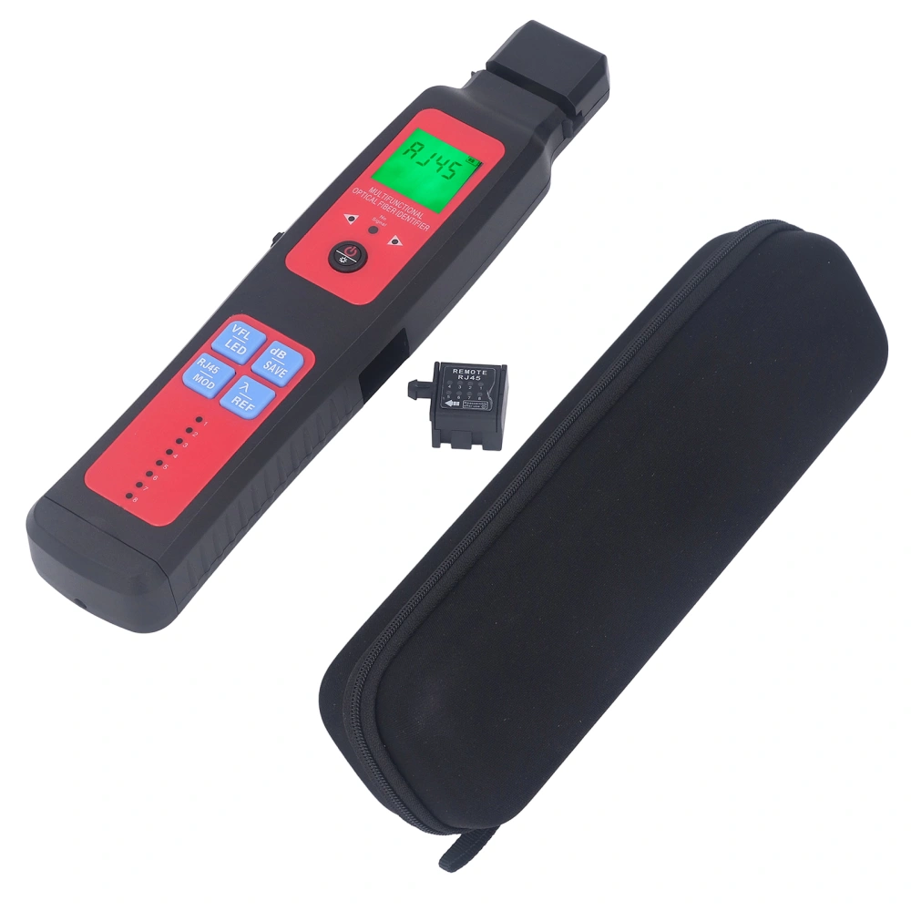 Optical Fiber Identifier 270Hz 1KHz 2KHz ‑50dBM Detect Handheld Optical Fiber Power Tester