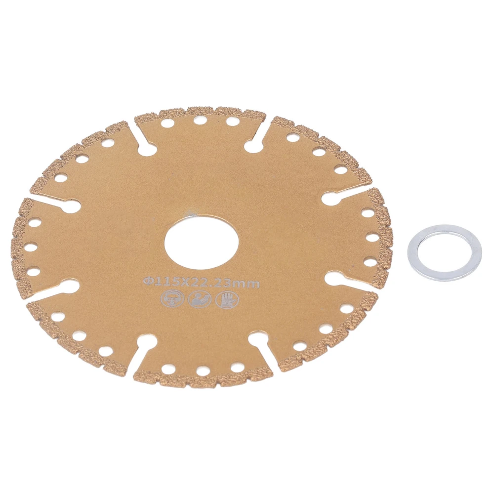 Diamond Saw Blade Multi Purpose Segmented Circular Cutting Disc Wheel for Stone Masonry 115 X 22.23mm