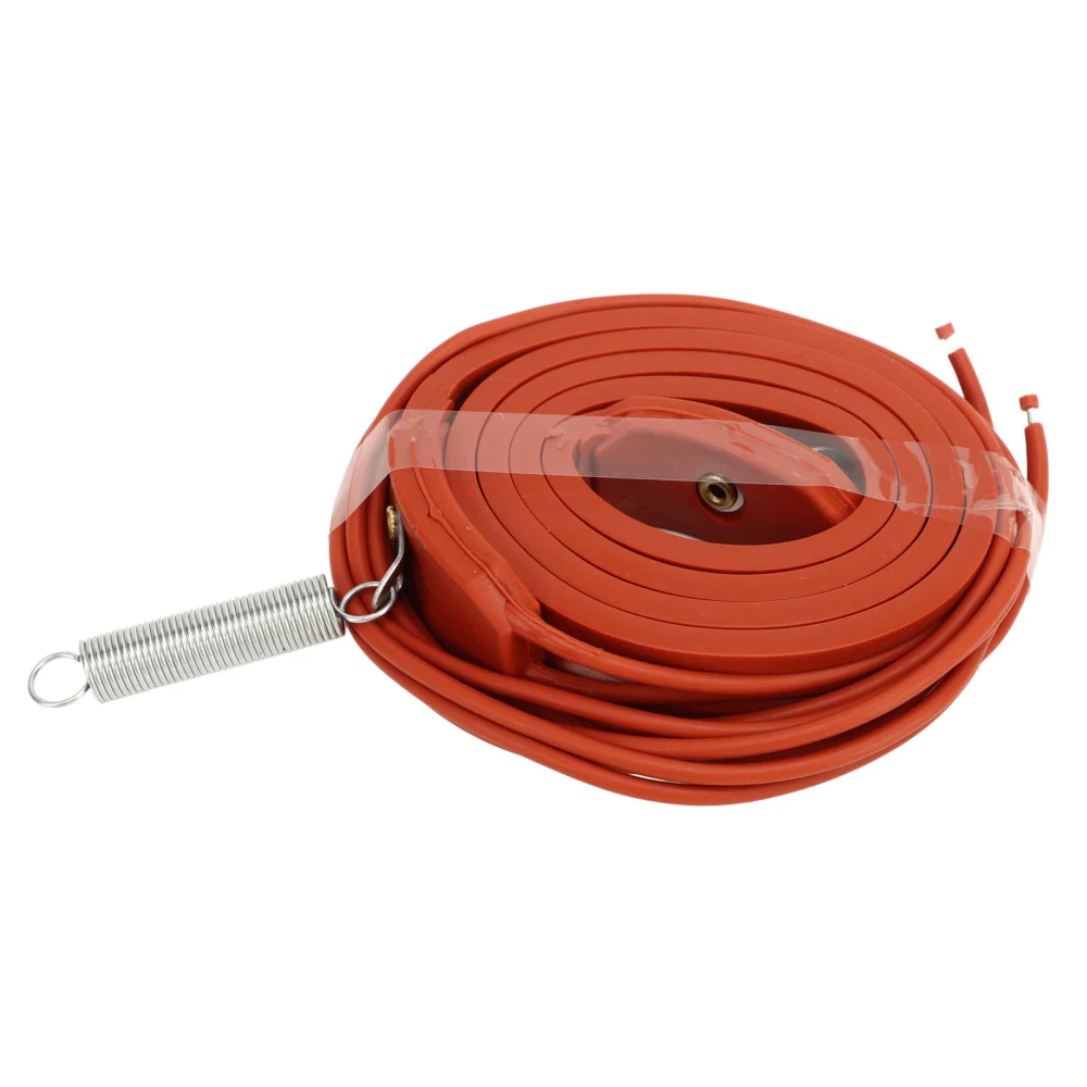 Silicone Heating Cable Self Regulating Waterproof Insulated Heat Cable for AC Compressor Tube Pipe AC220V 45W