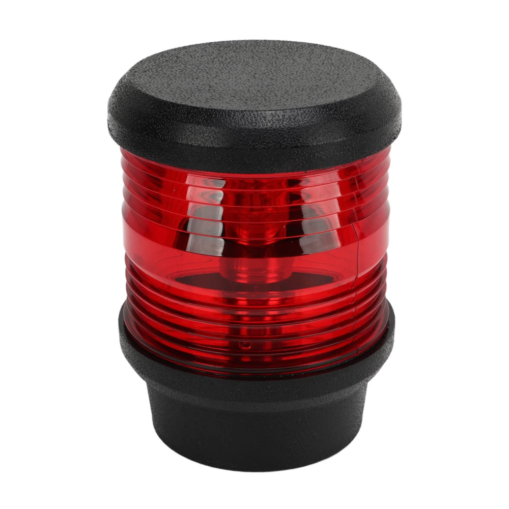 Port Side Navigation Light Red Waterproof 360 Degree LED Marine Boat Anchor Lamp 10‑24V