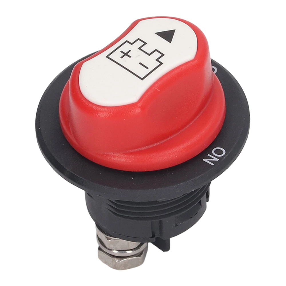 100A Battery Isolator Switch 2 Position Battery Disconnect Power Cut Off Switch for Car Boat RV Truck