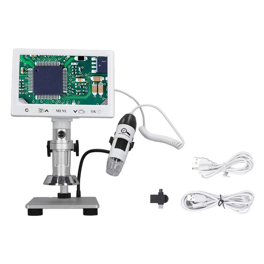 Digital Microscope 2MP for Industrial Soldering Coin Measurement Electronic Maintenance