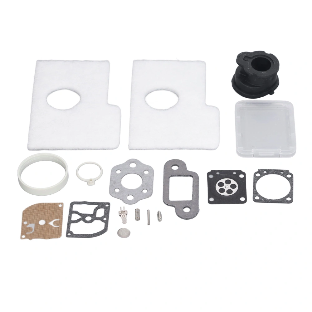 Electric Saw Carburetor Carb Rebuild Diaphragm Air Filter Intake Manifold Kit for Stihl MS180