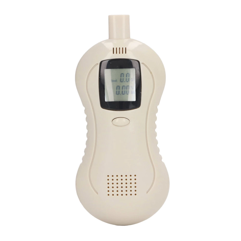 Portable Breath Tester LCD Digital Display Air Blowing Drunk Alarm Detector Semiconductor Sensor