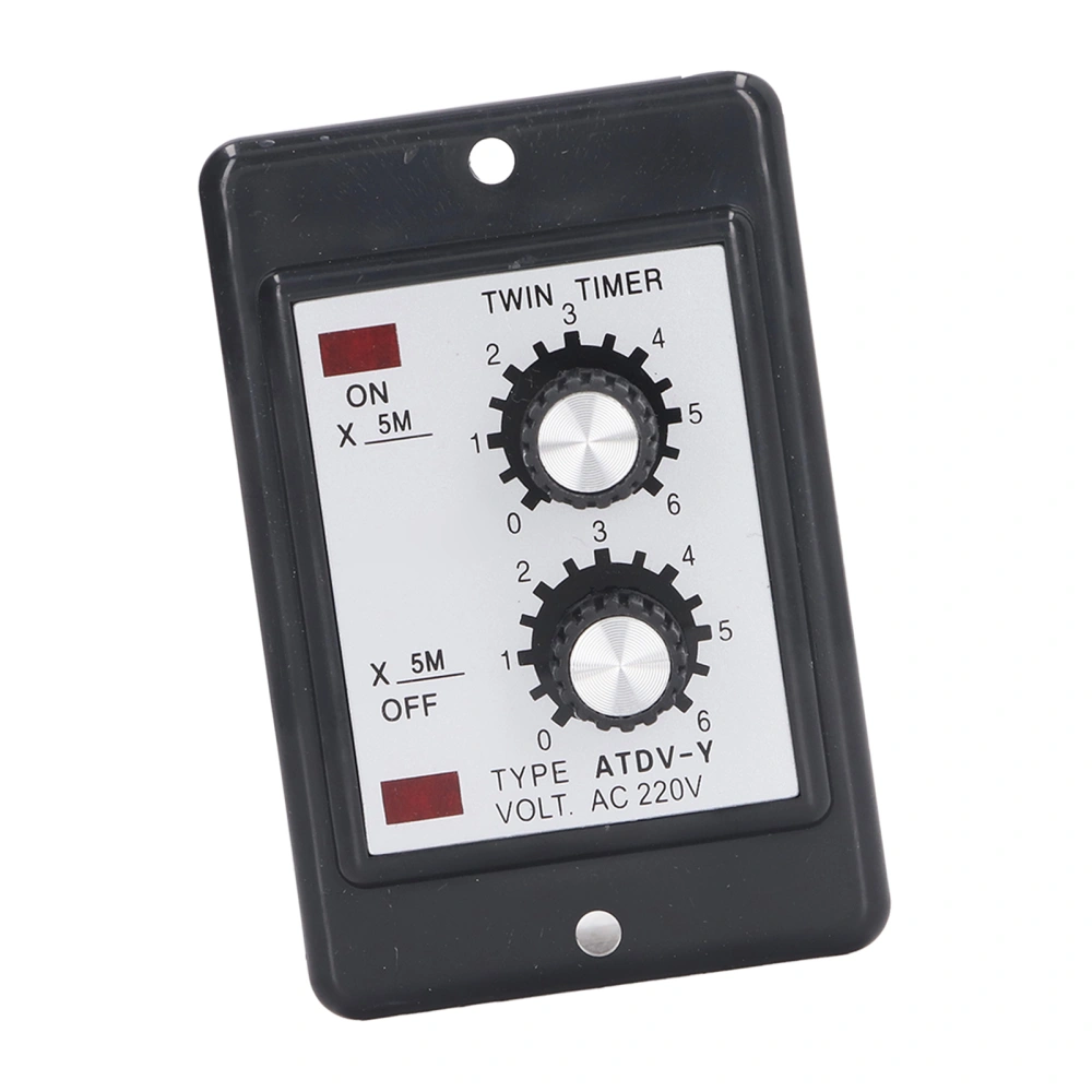 30M Reciprocating Cycle Controller Double Cycle Delay Time Relay 1NO 1NC Contact AC220V 5A