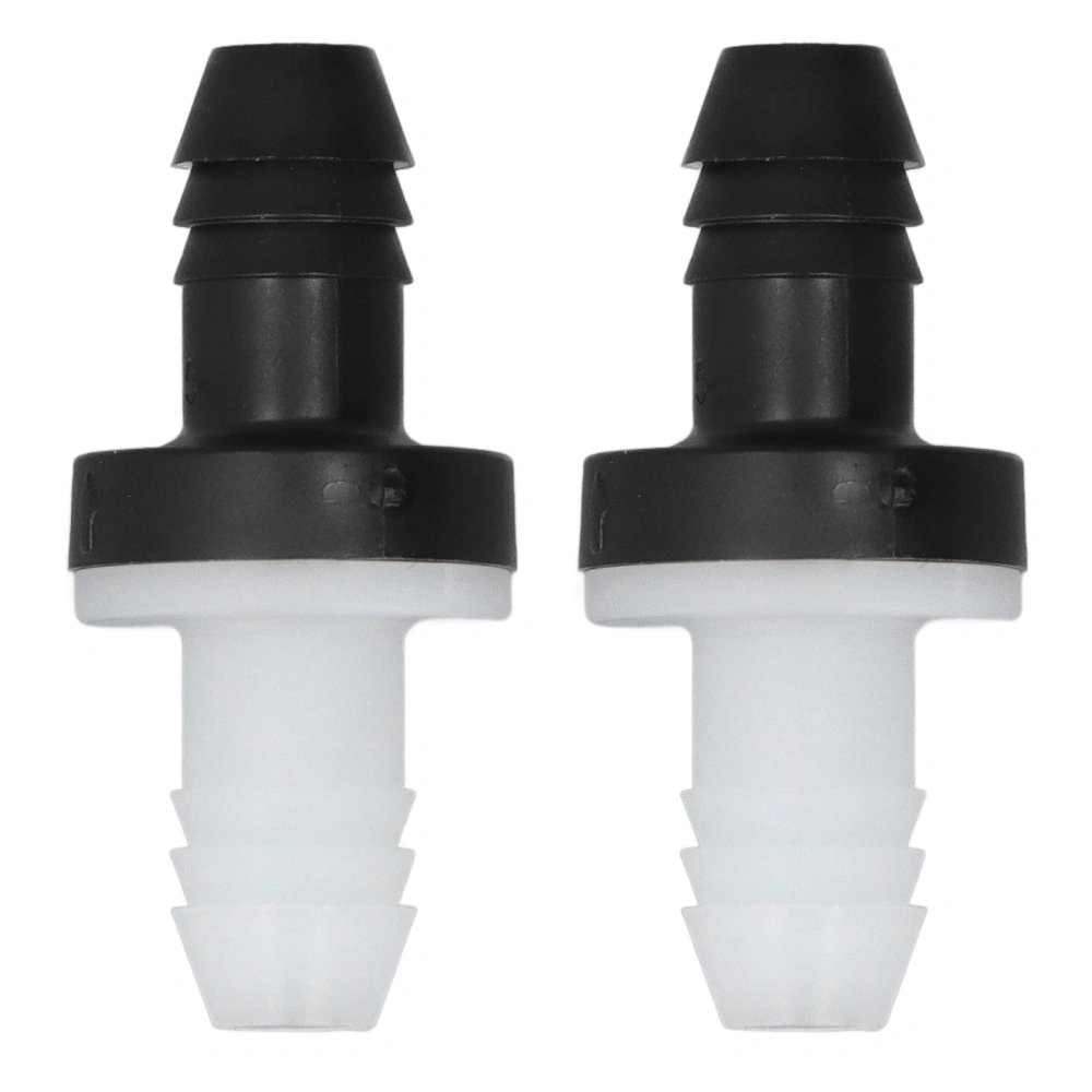 2Pcs Check Valve 3/8in 10mm Plastic 1 Way Water Non Return for Air Compressor Aquarium Pump Fuel Gas Liquid Air CDAV6