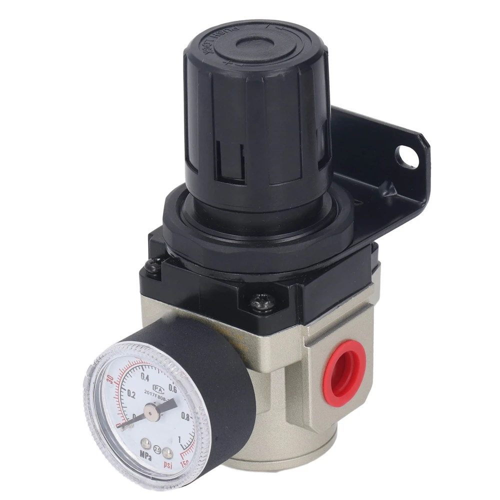 Air Pressure Regulator NPT3/8 Port SMC Type Aluminum Alloy Full Sealing Air Compressor Pressure Regulator