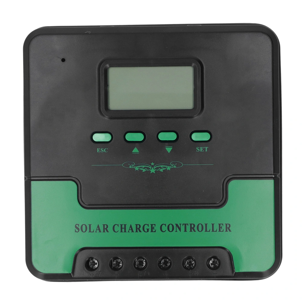 MPPT Solar Charge Controller 12V 24V Automatic Identification LCD Panel Regulator Intelligent Lighting Battery Charging 30A