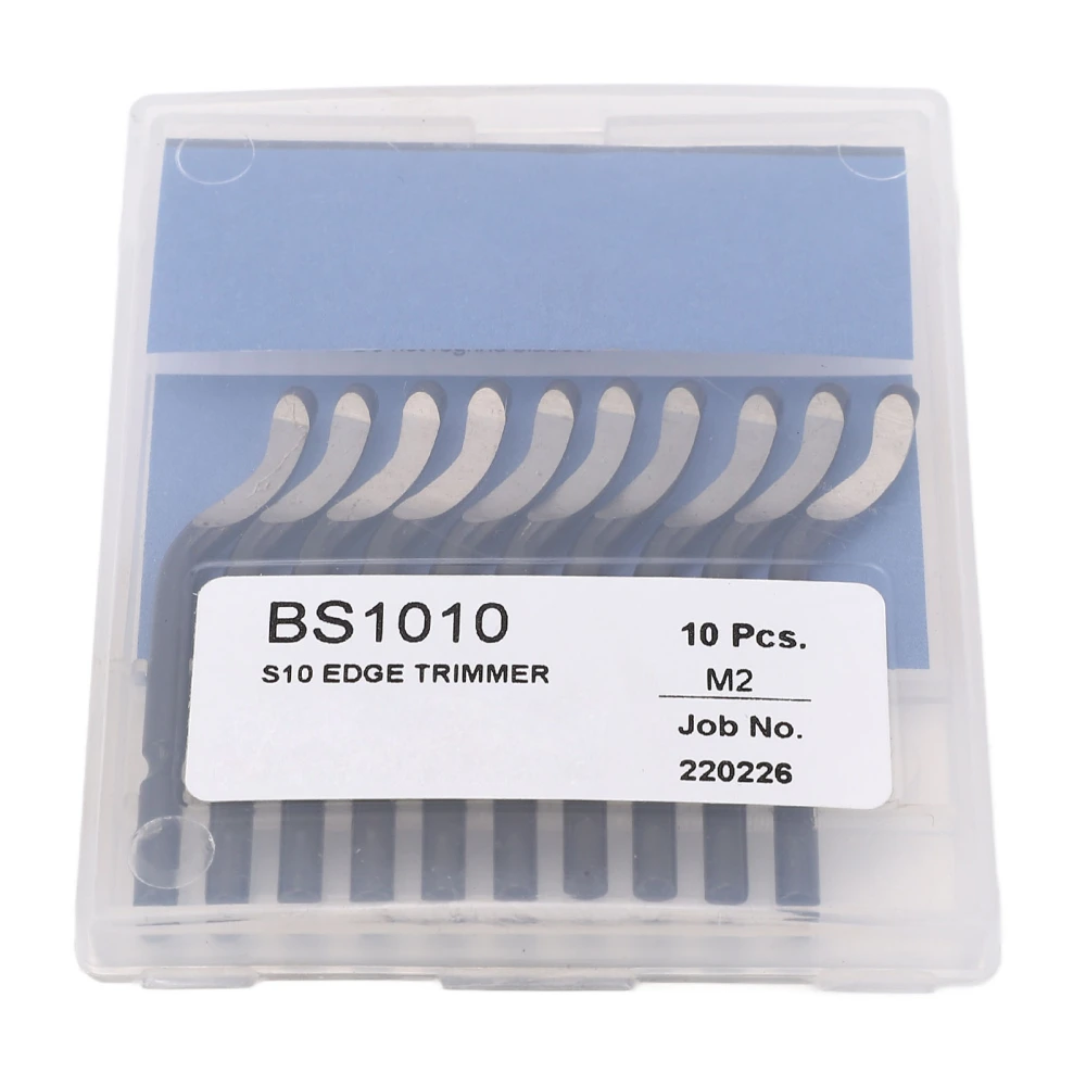 Rotary Deburr Blade Tool Kit Removal Blade Set of 10pcs Bs1010 for Cleaning 3D Printer Finishing