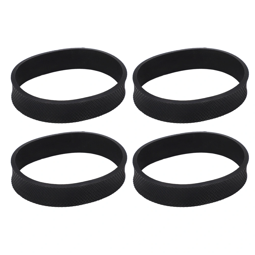 4Pcs Vacuum Cleaner Belt Rubber Standard Size Flexible Soft Vacuum Belt Replacement for Kirby Avalir