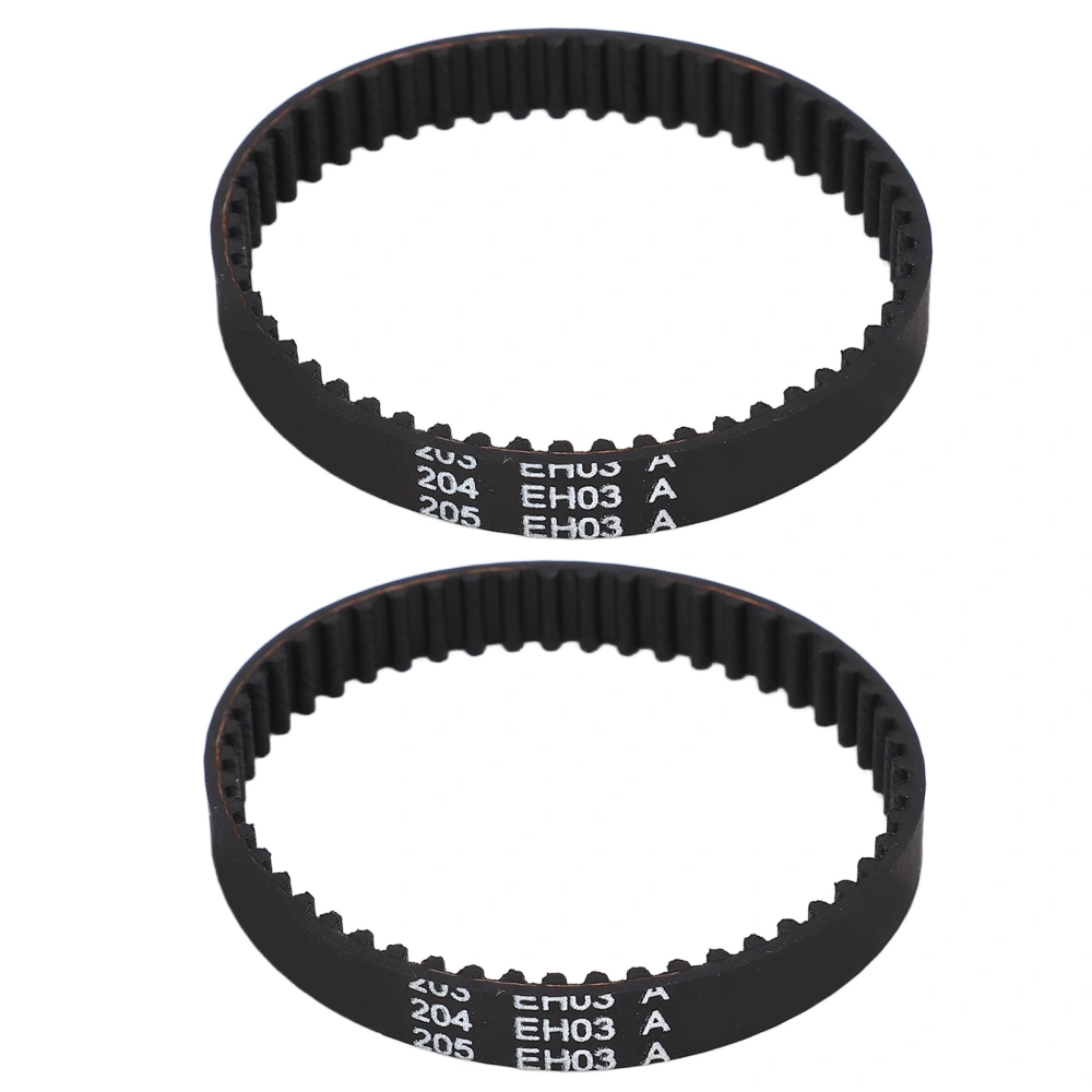 2PCS Vacuum Cleaner Belt Rubber Wear Resistant Vacuum Cleaner Belt Replacement for SHark AZ1002 AZ1000 AX952 AX950