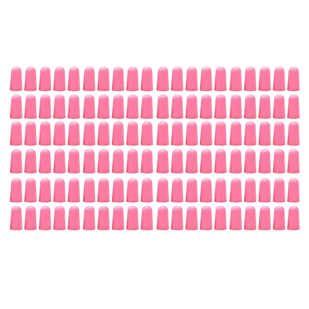 120PCS Soft Ear Plugs PU Noise Reduction Sound Blocking Earplugs for Sleeping Studying 38dB Pink