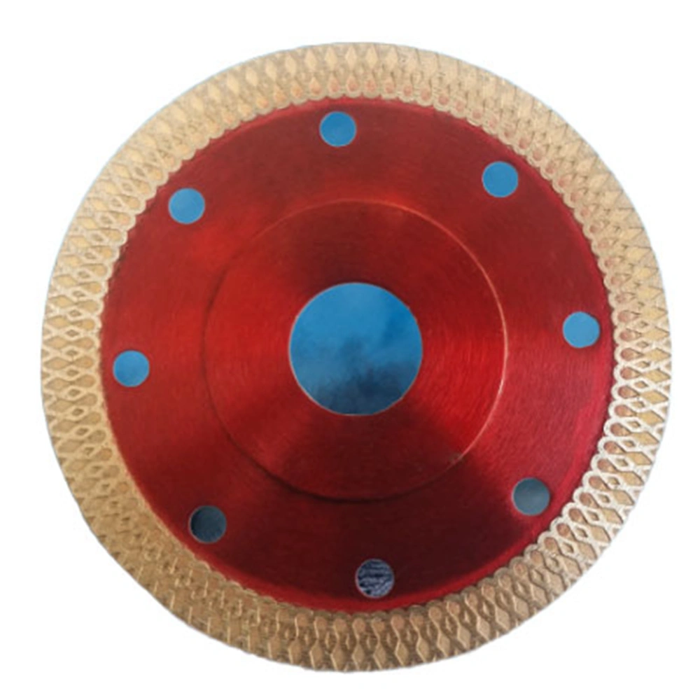 4.5in Diamond Saw Blade Mesh Edge Wear Resistance Wet Dry Diamond Cutting Wheel Disc for Ceramic Tile