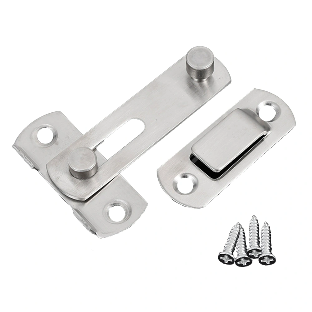 5Pcs Door Latch Lock Stainless Steel Bolt Lock 3in Hardware for Home Security Gate