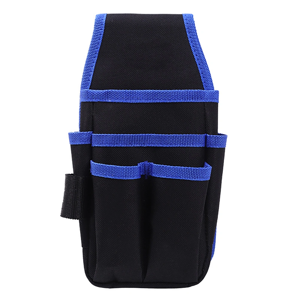 Electrician Tool Bag Multifunctional Oxford Cloth Waist Kit for Professional Repair Blue