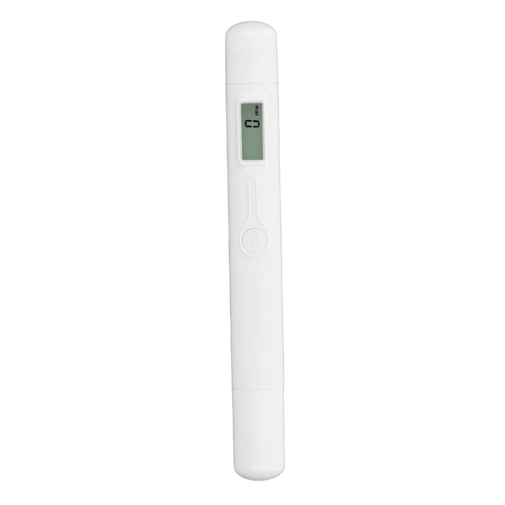 Digital TDS Test Pen 0 to 9990ppm TDS Detector High Sensitivity Anti Rust Probe LCD Screen Portable Water Purity Tester