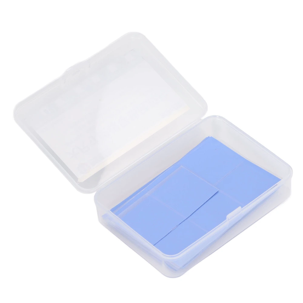 50Pcs Thermal Pad Silicone 30x30x0.5mm Insulation Heatsink Cooler for CPU GPU LED