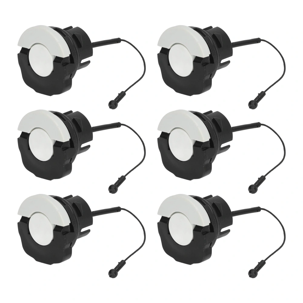 6PCS Gas Fuel Cap Replacement ABS Plastic Chainsaw Oil Caps for STIHL FS100 FS110 MS200 MS210