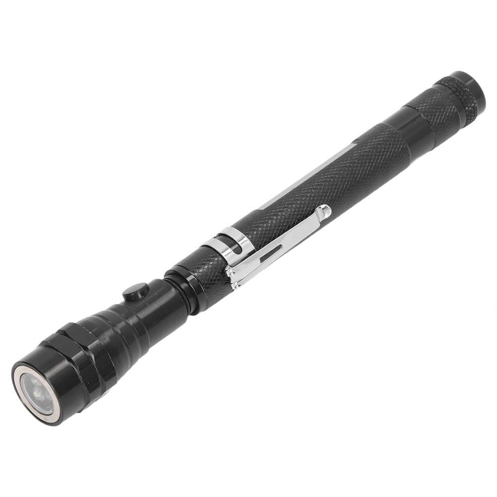 Telescoping Magnetic Pickup Tool Pick Up Rod LED Flashlight Magnet for Screw Nut