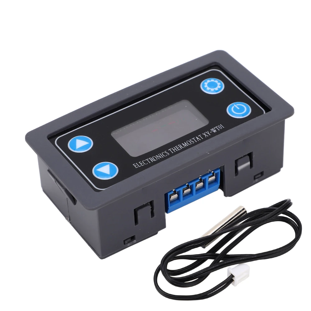 Digital Temperature Controller Module LCD Audible and Visual Alarm Data Transmission Electric Thermostat 250VAC