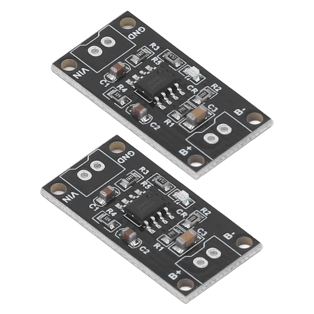 2Pcs NiMH Battery Charge Board 1S CC CV Short Circuit Protection NiMH Battery Charge Module 1.5V MRB048A